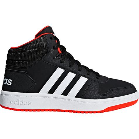 adidas hoops schwarz rot